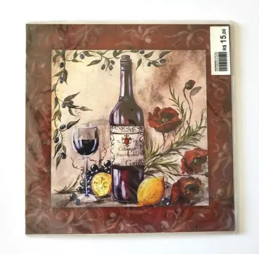 PLACA DECORATICA COZINHA - PRONTA ENTREGA
