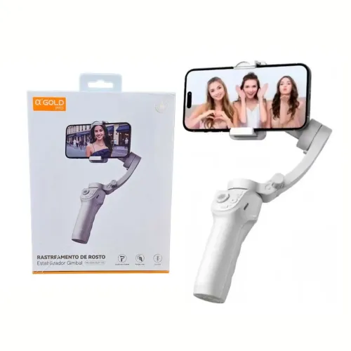 Gimbal Estabilizador com Rastreamento de Rosto SLF-10 A'Gold PRO