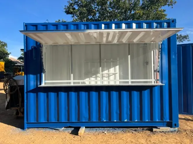 Bilheteria Container 4 Guichês - LOCAÇÃO Eventos e Festas