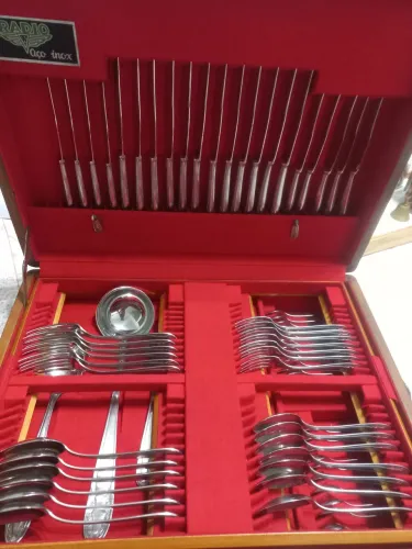 Faqueiro Radio Aço Inox 74 Peças