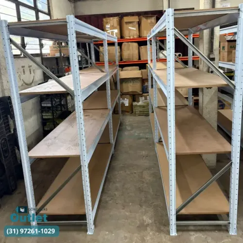 Mini Porta pallet 200kg 1,80 x 0,60 x 2,00 Estante