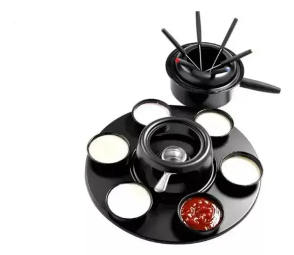 Conjunto de Fondue para Queijos, Frutas, Chocolates