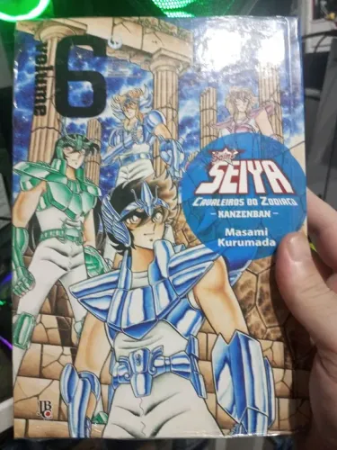 Cavaleiros do Zodíaco - Volume 6 - KAZENBAN JBC Saint seiya mangá lacrado