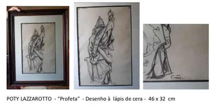 Quadro de Poty Lazzaroto