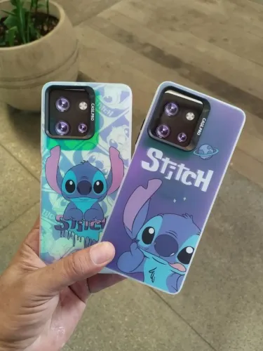 Capa Lilo Stitch para Samsung Xiaomi Motorola Realme