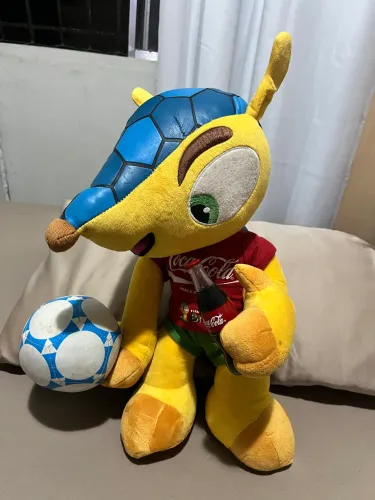 MASCOTE FULECO COPA 2014 COCA COLA