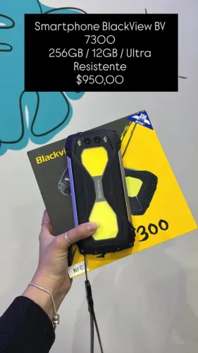 SmartPhone BlackView / 256GB / 12GB / Ultra resistente / R$ 950,00 / loja fisica