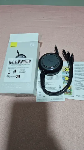 Carregador Iphone Baseus 100w - Carregador Samsung Baseus 100w