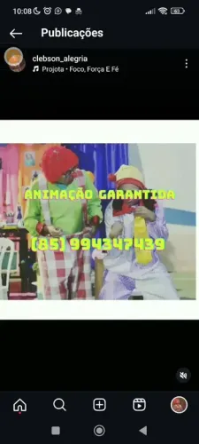 Animação de festa