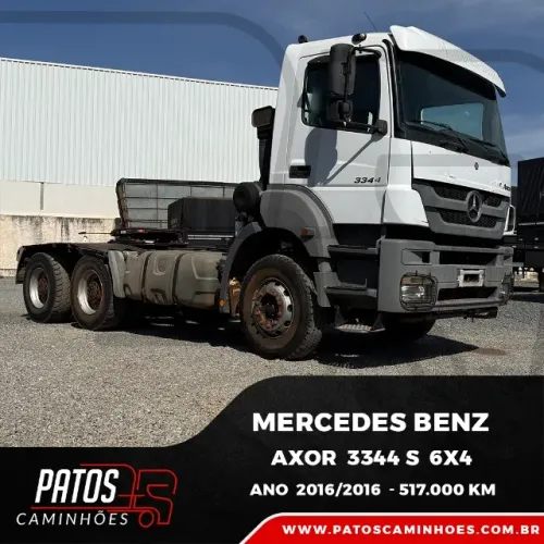 Cavalo Mecanico Mercedes Benz Axor 3344 S 6x4 2016/2016