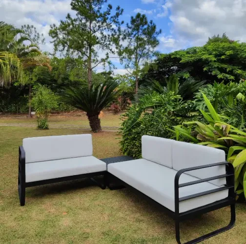 CONJUNTO SOFÁ METÁLICO P/ VARANDA