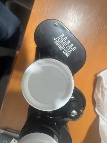 Binóculo omega 30x50 com bolsa em couro