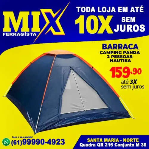 Barraca Camping Panda 2 Pessoas NAUTIKA