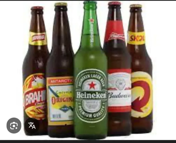 Vendo grades de cerveja e Garrafas de cerveja sem o engradado