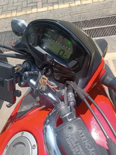 Moto fan 160 vermelha