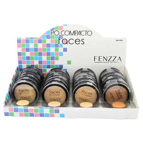 Pó Compacto Faces Fenzza