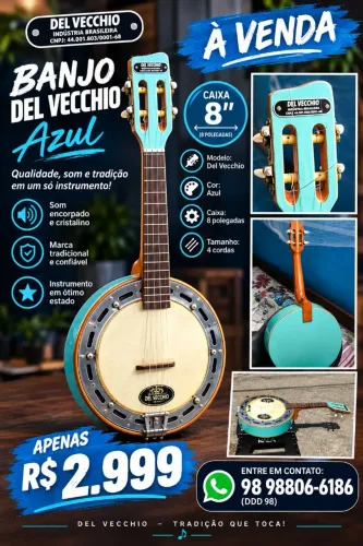 BANJO DELL VECHIO ZERO BALA 