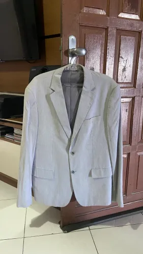 Blaser Cinza Masculino