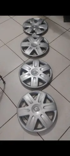 Calotas Aro 15 originais Renault para Logan Sandero Clio