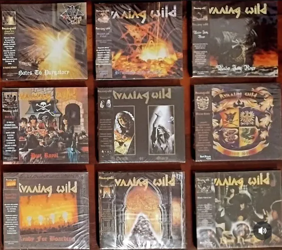 CDs LACRADOS Running Wild remaster bônus 