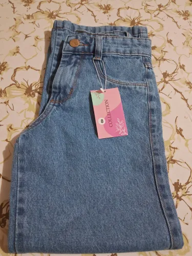 Calça jeans tam 8 menina 
