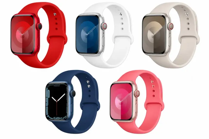 Pulseira para Apple Watch de silicone 38/42mm ou 44/49mm