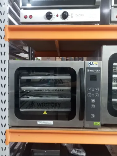 NZ. Forno elétrico convector 4 assadeiras com vapor digital WICTORY