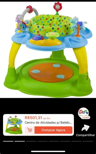 Centro de atividades para bebê 
