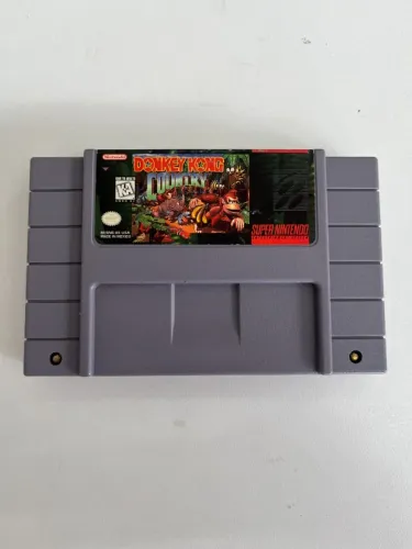 JOGO DONKEY KONG COUNTRY SEMINOVO - SNES