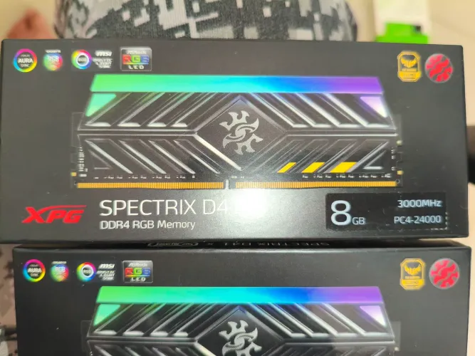 Memória RAM XPG D41 DDR4 TUF EDITION 16GB 8X2 3000MHZ