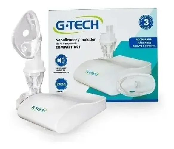 inalador g tech compacto