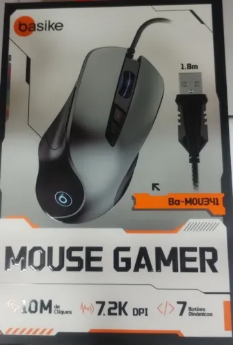 Mouse Gamer com Fio Basike