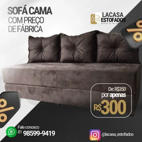Bicama sofá espuma D28