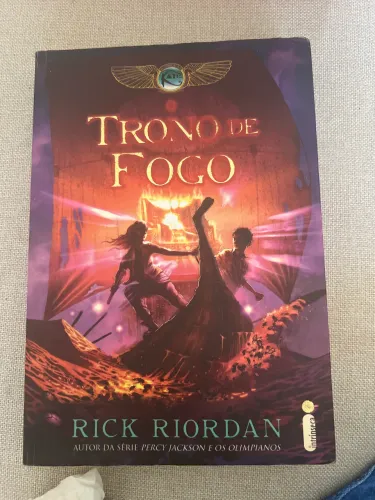 Livro: Trono de Fogo - Rick Riordan