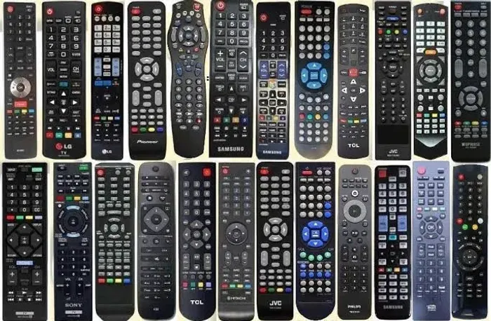 Controles de tv