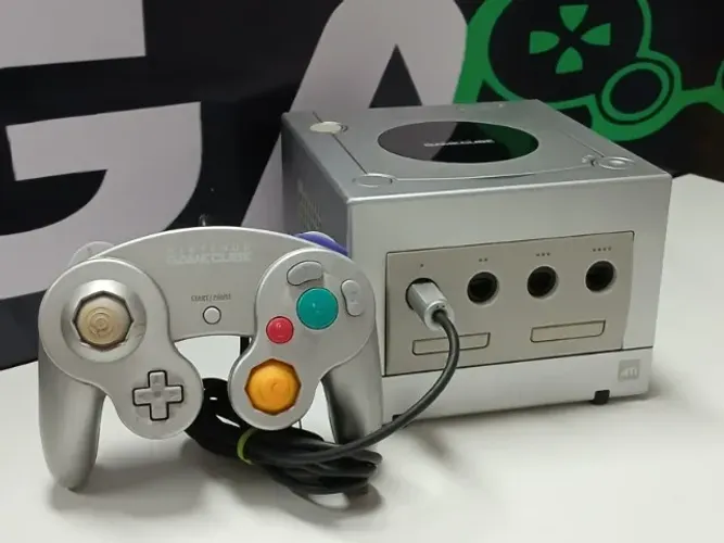 Gamecube completo + jogos até 12X - loja física
