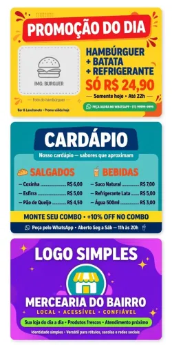 Faço Logos para sua empresa,