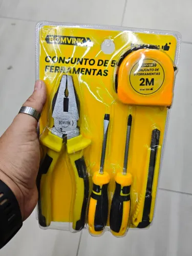 Conjunto de Ferramentas - Alicate + Chaves + Estilete