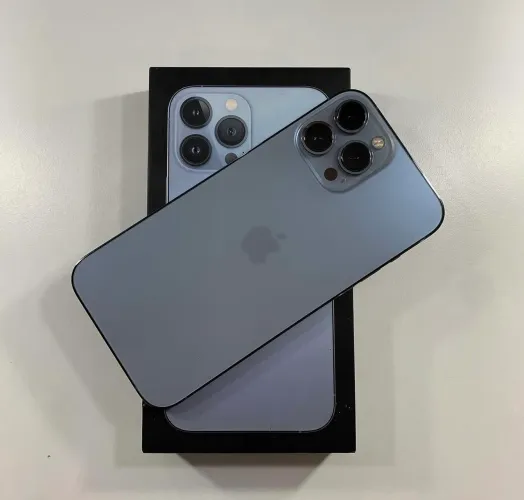 iPhone 13 Pro Max 128gb azul 06 meses de garantia 