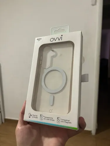 Capa Ovvi Magnética Transparente S26+