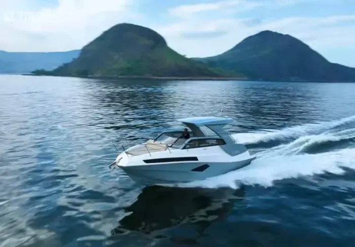 Lancha NX 310 Impact 2026 - Volvo Penta 380 HP, Apenas 65h