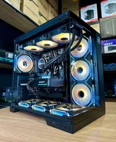 (LOJA FÍSICA) Pc Inter gamer AMD Ryzen 7 5700X + Gainward Rtx 5060, 32GB