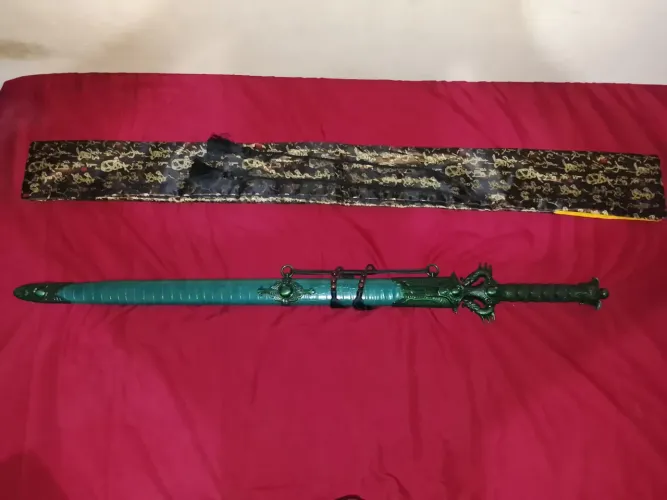 Espada Dragon Chinese Green Jian