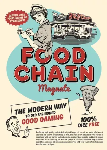 Pack Food Chain Magnate Boardgame Impresso