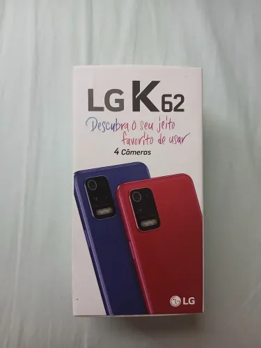 Celular LGK62, usado - ótimo estado.