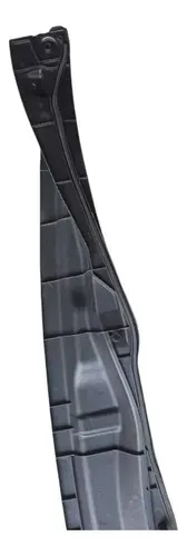 Suporte Acabamento Grade Churrasqueira Sonic 2012 À 2014 Preto Brilhante