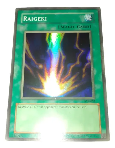 Yugioh!!! Raigeki LOB-053 Ultra Rare