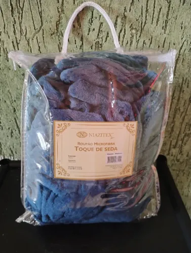 Roupão Adulto Microfibra Toque de Seda