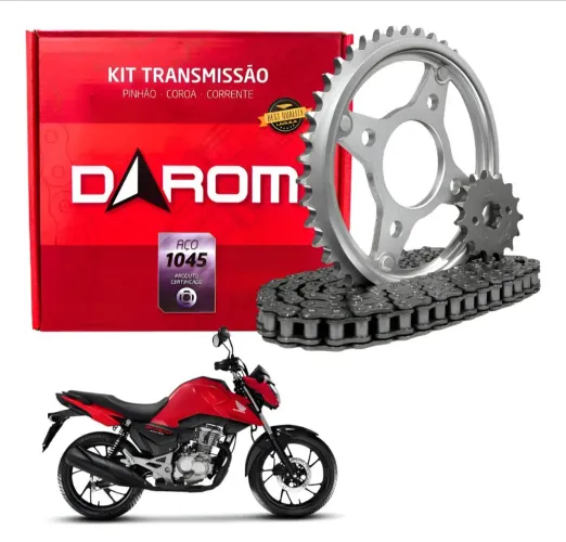 Kit de transmissão Honda CG 160 (Titan/Fan/Start)