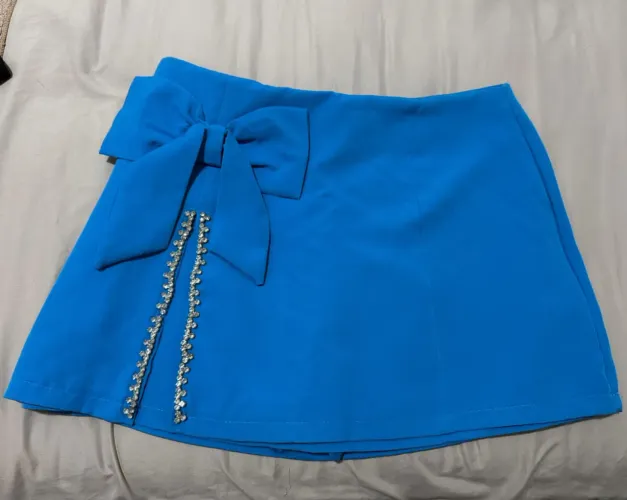 Saia azul Tamanho G - 40